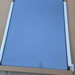 NEW 36" x 48" Tempered Glass for Office Chair Mat Or Table Top, Gray