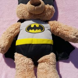 Gund DC Comics Batman Teddy Bear 14" Plush Super Hero Stuffed Animal Toy Black