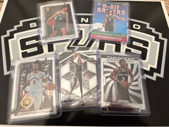 Spurs Sports Cards - Wemby, Castle, Harper, Bryant, Johnson