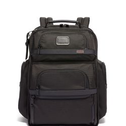 TUMI Alpha Bravo Black Ballistic Nylon Backpack. MSRP $750