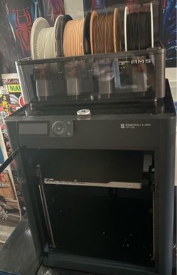 Bambu Lab P1S Combo + AMS + 7 Spools - Project/Repair