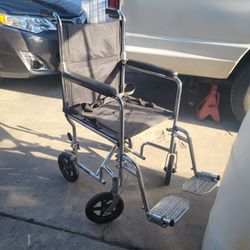 MEDLINE TRANSPORT WHEELCHAIR 17" WIDTH