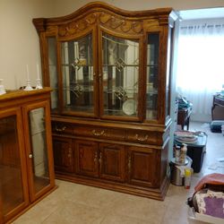 Leaded Glass Display Set