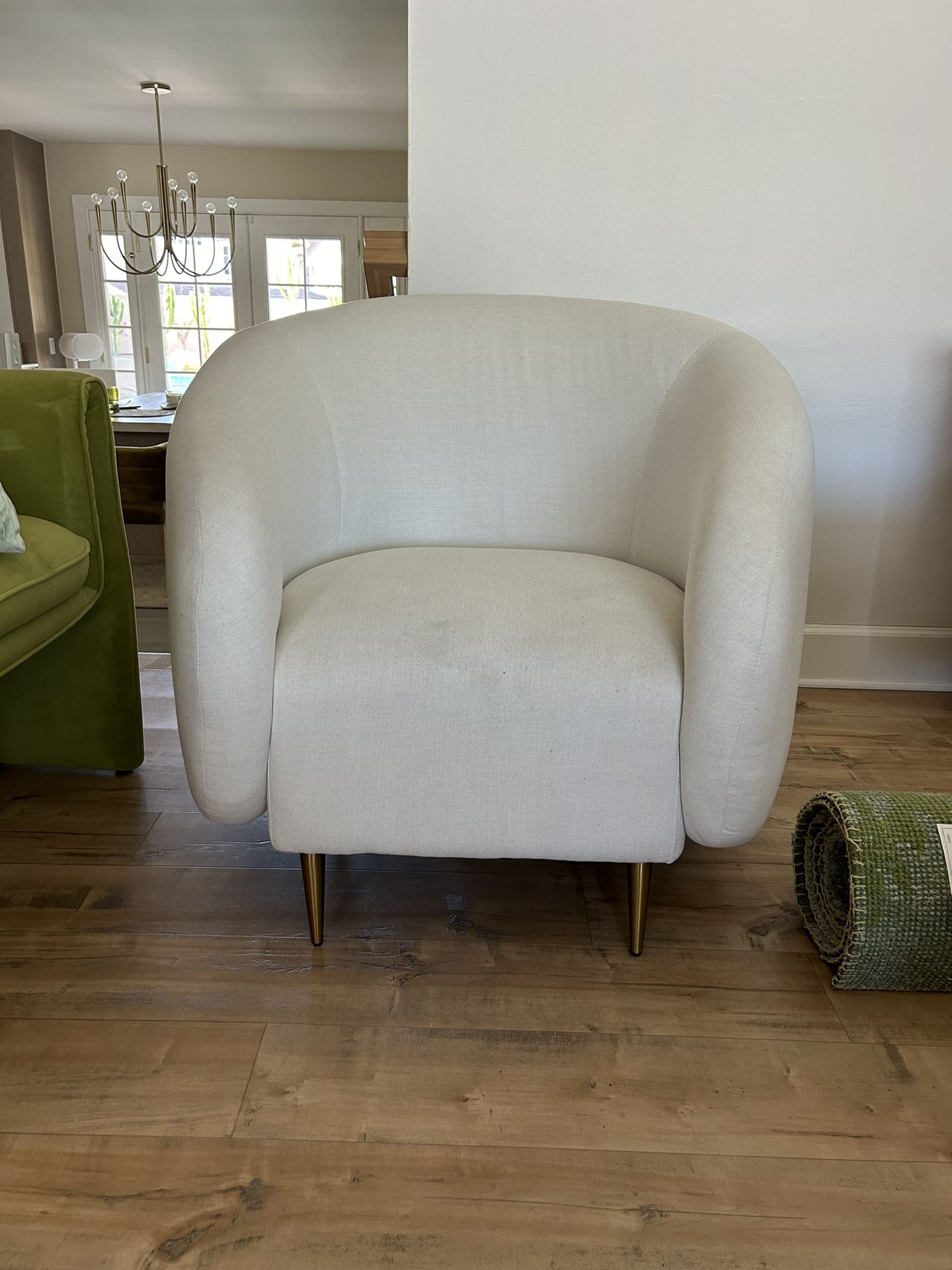 (2) Modern “bubble” Chairs