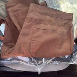 Medium Skinny Pants Dark Brown 