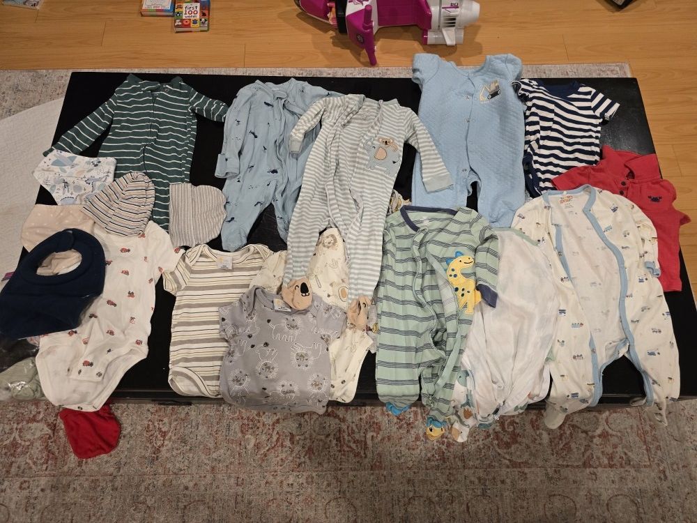 Lightly Used And New Baby Boby Clothes / Items