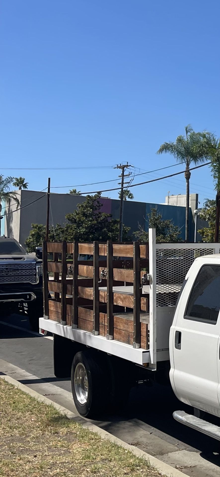 12’ Flat Bed With New Gates And New Tow Hitch