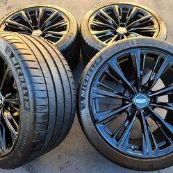 19” Cadillac CT5-V Blackwing OEM Wheels and Tires