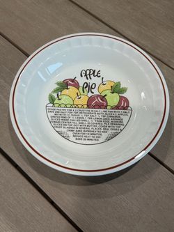 Vintage Pie plates, fondue plates, bowls.