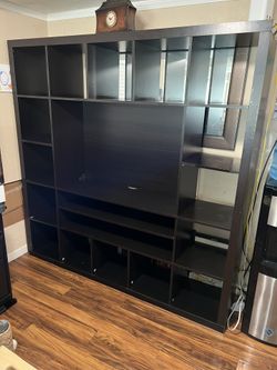 Tv Stand With Container Cubes For Sale