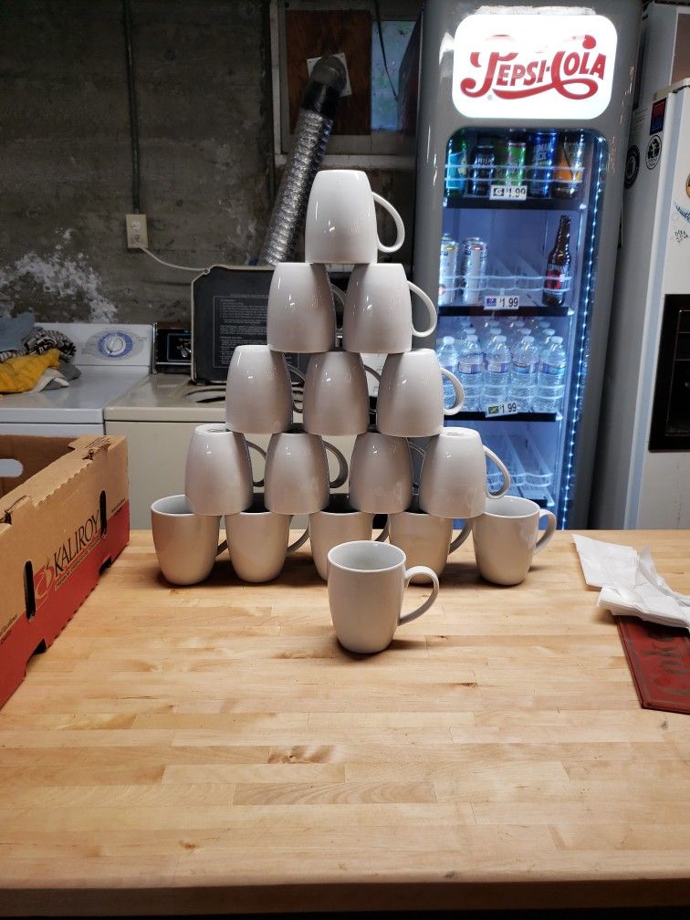 Caterers Pottery Barn Coffee Cups