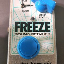 Electro Harmonix Freeze Sound Retainer Guitar Pedal