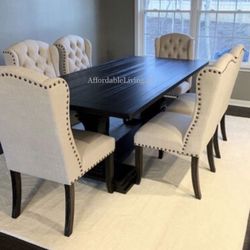 7 Pc Dining Table Set Brand New In Box 