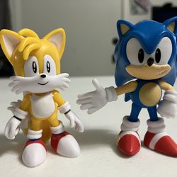 Sonic The Hedgehog 2.5 Inches Sonic And Tails