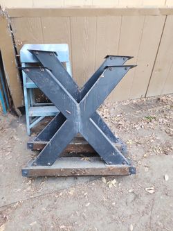 X Shape Legs For Table