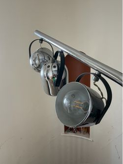 Vintage Mid-Century Modern Clover Lamp Co. 3-Arm Chrome Floor Lamp – 1970s Authentic