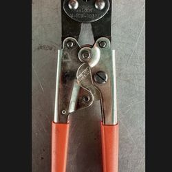 Waldom W-HTR-1031-E Ratchet Hand Crimp Tool - 24-14 Awg Used