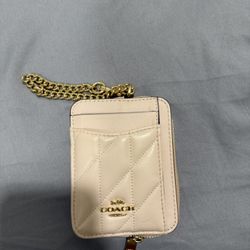 Coach Zipcard case wallet