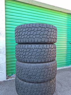 18" nitto terra grappler tires