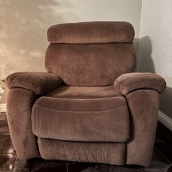 Brown Recliner 