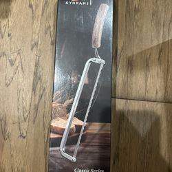 2025 Upgrade Bread Knife for Homemade Bread, World's 1st Real Bow-Design Sourdough Bread Slicer, Razor-Sharp Cutter for Crusty Sourdough & Baguette, 4