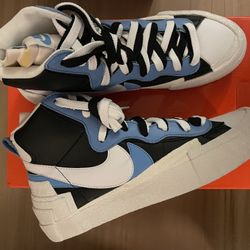 Nike Blazer Sacai White Black Legend Blue Sz 9 DS Dunk SB