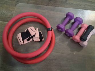 Hand weights, arm hulas, ankle weights