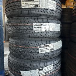 Set 225/65/17 Firestone Destination New Mounted And Balanced Included