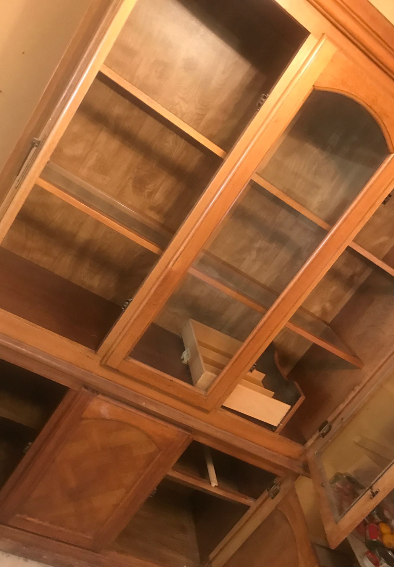 Antique hutch
