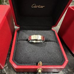 Cartier love Ring Size 10.5 Men’s diamond 