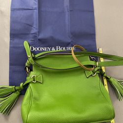 Dooney Leather small hobo with original bag