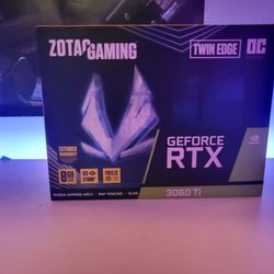 Zotac Twin Edge 3060 Ti  (Wiling Tto Trade)