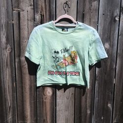 Fiji Vacation Crop Top Small (Men's)