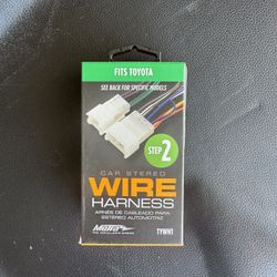 Toyota Stereo harness adapter 