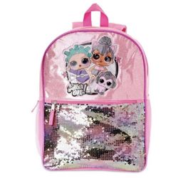 Lol Girls’ Backpack Glitter On with Bling