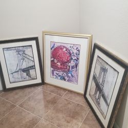 3-set Framed Art prints
