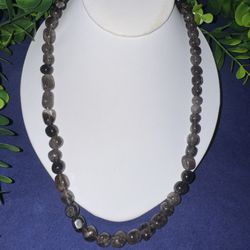 Boutique Stunning Smoky Quartz Stone 181 carat Necklace 20" 