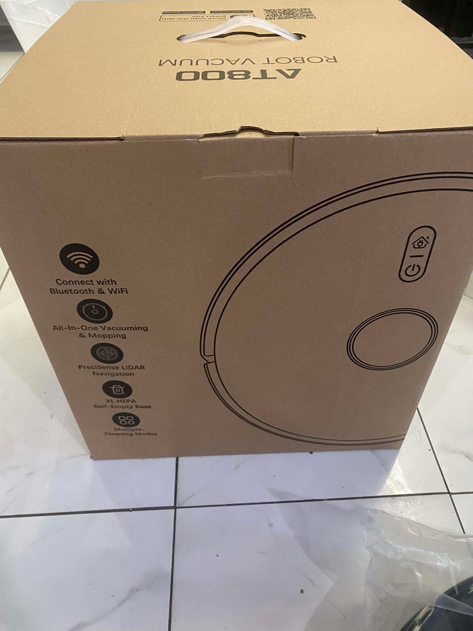 Smartlife AT800 3-in-1 Robot Vacuum and Mop Combo