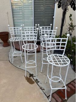 White Vintage High Chairs