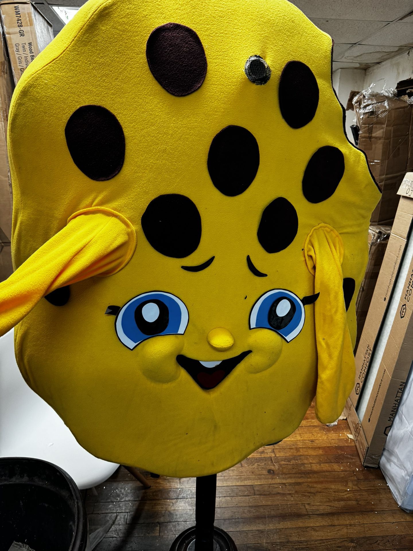 Cookie Mascot Costume For Grown Ups / Used For Few Hours / Clearance 