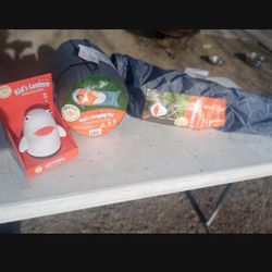 NEW    
Kids Camping Bundle 1 Chair,1 Sleeping Bag,1 Lantern.
All for $35