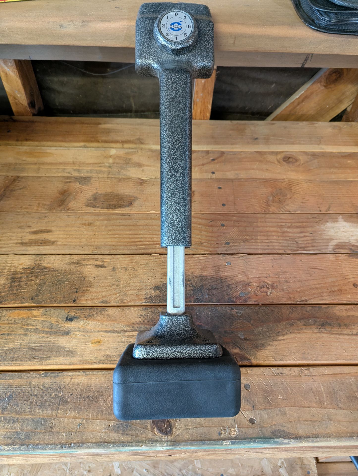 vintage Orcon carpet stretcher knee kicker.