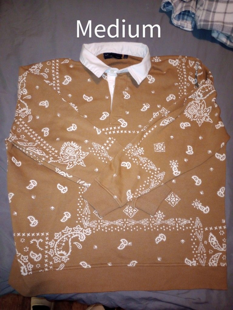 Men's Bandana Sweat Shirt 