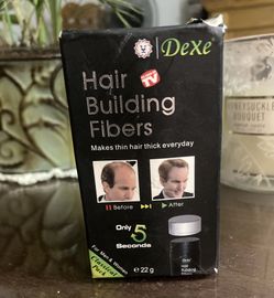 NEW As seen on TV hair building fibers (black)