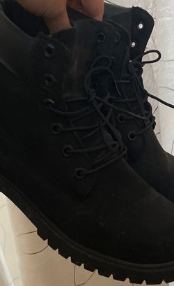 Black Timberlands Size 5