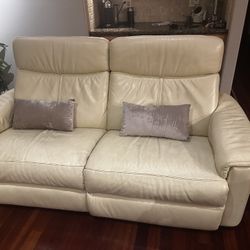 Scandinavian Leather Couch