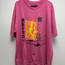 Travis Scott Astrofest 2021 Pink Utopia Tshirt