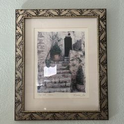 Art Picture with Beautiful Wood Frame