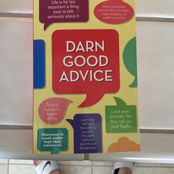 BOOK 📕 “DARN GOOD ADVICE” 