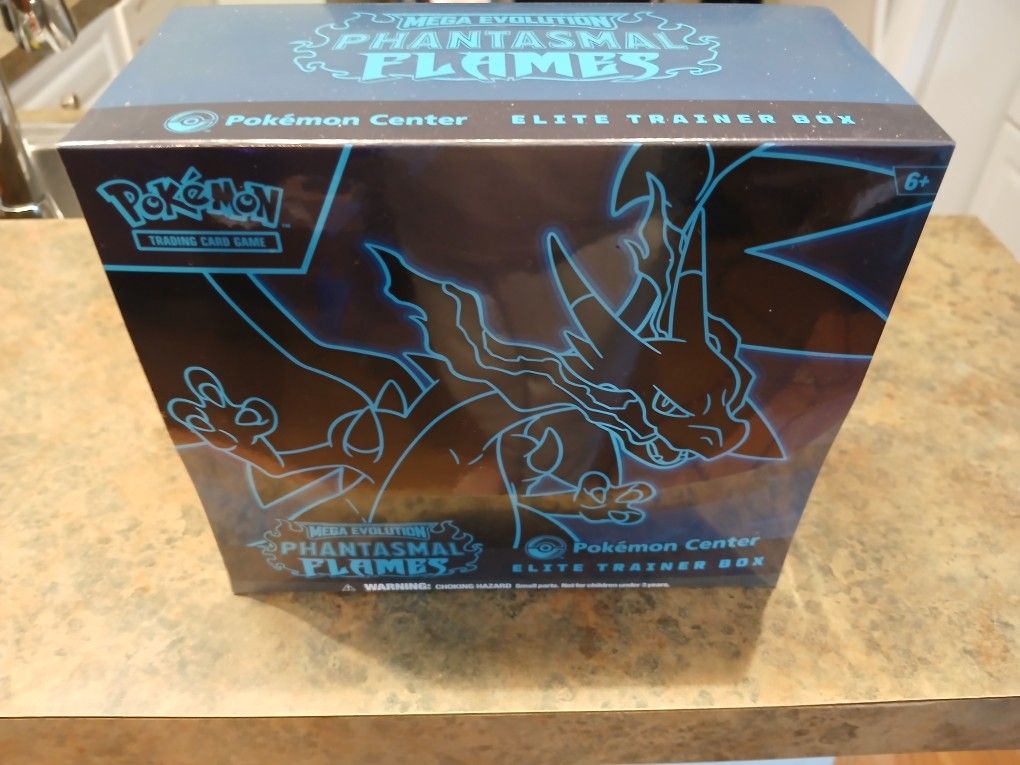 Pokemon Phantasmal Flames Pkc PokemonCenter Elite Trainer Box Etb